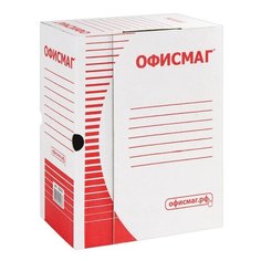 Короб архивный с клапаном А4 Офисмаг