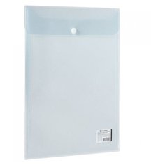 Папка-конверт с кнопкой Brauberg