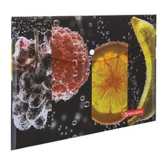 Папка-конверт с кнопкой Brauberg