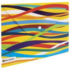 Папка-Конверт С Кнопкой И Brauberg