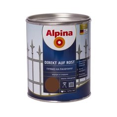 Краска по металлу и ржавчине Alpina