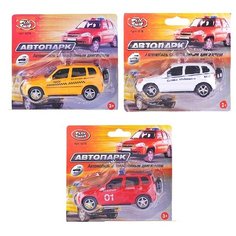 Инерционная машинка с мигалкой Play Smart