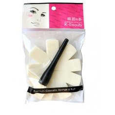 K-Beauty Спонжи с ручкой 9шт