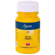 Краска акриловая Ладога банка Невская палитра