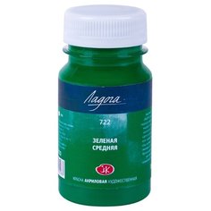 Краска акриловая Ладога банка Невская палитра