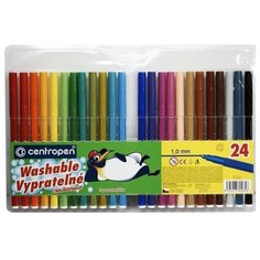 Фломастеры CENTROPEN 24 цвета