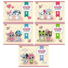 Альбом для рисования 08л. А4 на Hatber