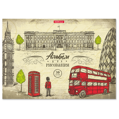 Альбом для рисования А4 30л Erich Krause