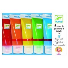 Краски пальчиковые Djeco
