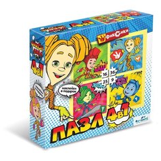 Пазл 4-в-1 Фиксики - Комикс: Origami