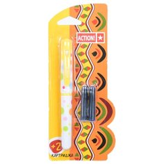 Перьевая ручка ACTION! син.