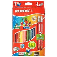 Карандаши цветные 12 цветов Kores