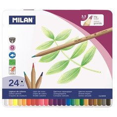 Карандаши цветные Milan 24 цвета