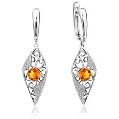 Бронницкий Ювелир Серьги из