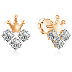 Бронницкий Ювелир Серьги из