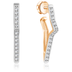 Бронницкий Ювелир Серьги из