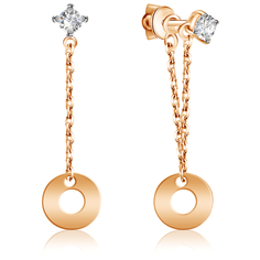 Бронницкий Ювелир Серьги из