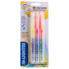 Набор текстовыделителей Crown