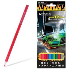 Карандаши цветные Brauberg.