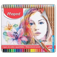 Карандаши акварельные Maped