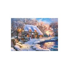 Пазлы Зимний коттедж 500 Castorland