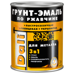 Грунт эмаль Dali по ржавчине 3