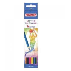 Карандаши цветные пифагор