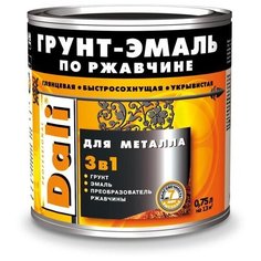 Грунт-эмаль dali по ржавчине