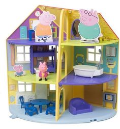 Игровой набор Peppa Pig Трехэтажный дом Пеппы
