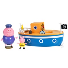Игровой набор для ванны Peppa Pig Корабль дедушки Пеппы