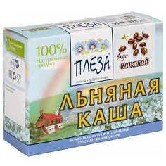 ПЛЕЗА Каша льняная вкус Шоколад (коробка), 200 г