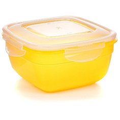 Phibo Контейнер Safe Food для хранения продуктов 1л желтый