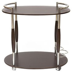 Столик TetChair SC-5037-W, ДхШ: 70 х 47 см, орех