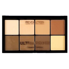 REVOLUTION Палетка для контурирования HD Pro Cream Contour light medium