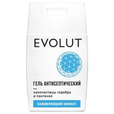 Гель для рук Evolut антисептический с наночастицами серебра и пантенолом 50 мл