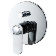 Смеситель для ванны с душем BelBagno Bordo BOR-BASM-CRM однорычажный встраиваемый хром