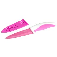 GIPFEL Нож Picnic 10 см розовый/белый