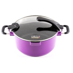 Кастрюля GIPFEL Chic 2,6 л, фиолетовый