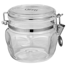 GIPFEL Банка для сыпучих продуктов Kron 3726 650 мл прозрачный