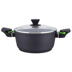 Кастрюля GIPFEL Daily 2,4 л, черный