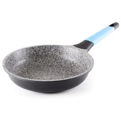 Сковорода GIPFEL Sandra 0576 20 см, серый/черный/голубой