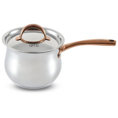 Ковш GIPFEL Absolute 2752 2,4 л, стальной/золотой