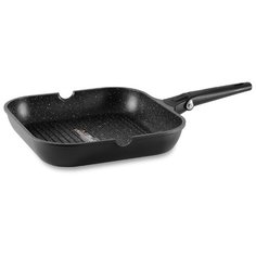 Сковорода-гриль GIPFEL MARINELLA 0104 28х28 см, с ручкой, черный