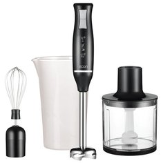 Погружной блендер ECON ECO-431HB, черный/серый