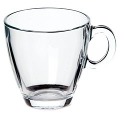 Pasabahce Чашка Aqua, 215 мл прозрачный