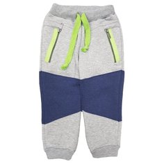 Брюки ЁМАЁ Магия весны 15-438 размер 92, серый/синий меланж