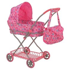 Коляска-люлька Buggy Boom Mixy (8016) розовый/ягоды