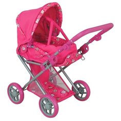 Коляска-трансформер Buggy Boom Infinia (8450) розовый/мишки