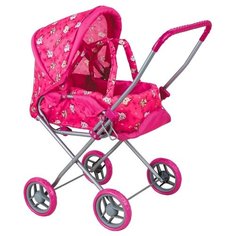 Коляска-трансформер Buggy Boom Mixy (8029) розовый/мишки