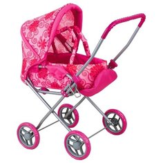 Коляска-трансформер Buggy Boom Mixy (8029) розовый/цветы